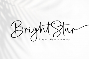 Bright Star  Font Download