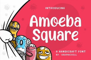Amoeba Square Font Download