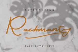 rachmanty Font Download