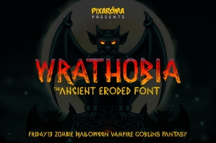 Wrathobia Display Font Font Download