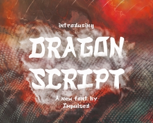 Dragon Script Font Download