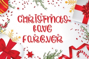 christmas love forever Font Download