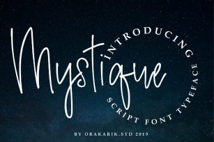 Mystique Script Font Download