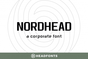 Nordhead Business & Corporate Font Font Download