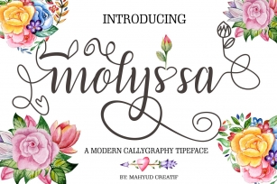molyssa Script Font Download