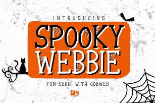 Spooky Webbie - Fun Serif With Web Font Download