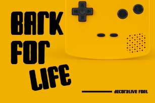 Bark for life Font Download