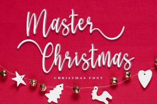 Master Christmas | Christmas Script Font Font Download