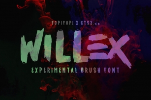 Willex Brush Font Font Download