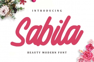 Sabila - Beauty Modern Font Font Download