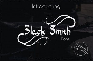 Black Smith Font Download