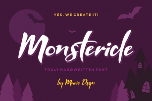 Monsteride Font Download