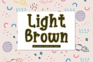 Light Brown Font Download