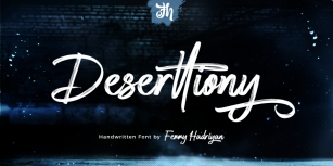 Deserttiony Font Download