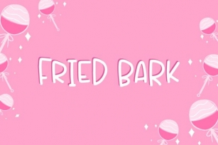 Fried Bark Font Download