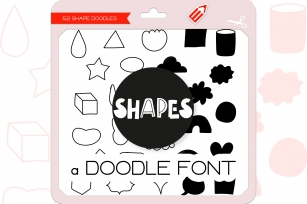 Shape Doodles - Dingbats Font Font Download