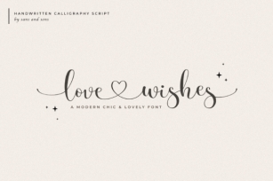 Love Wishes Font Download