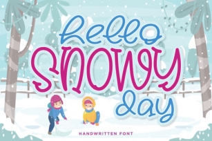 Hello Snowy Day Font Download