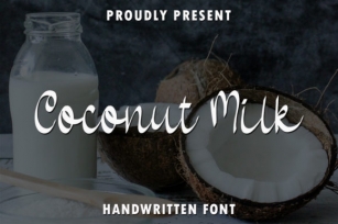 Coconut Milk Font Download