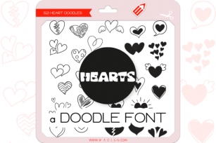 The Hearts Font Download