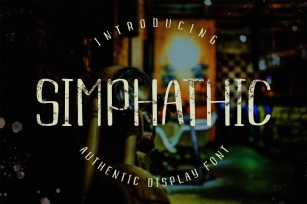 Simphathic Authentic Display Font Font Download