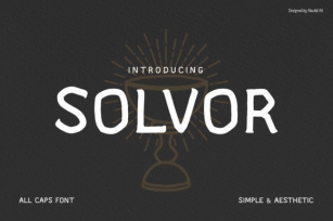 Solvor Font Download