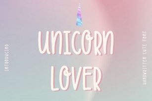 Unicorn Lover Font Download