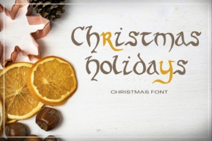 Christmas Holidays Font Download