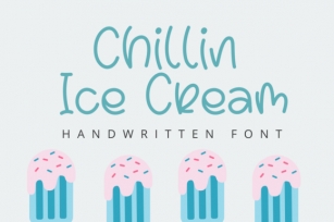 Chillin Ice Cream Font Download