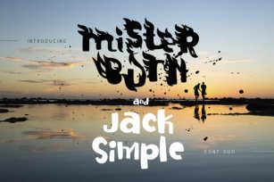Mister Burn and Jack Simple Font Download