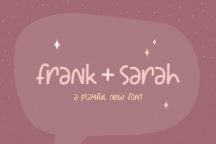 Frank and Sarah Font Font Download