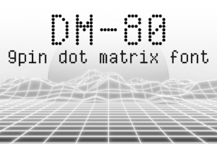 DM-80 Font Download