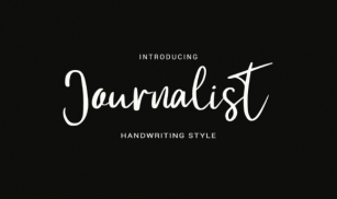 Journalist Font Download