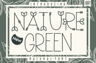 Nature Green Font Download