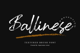 Ballinese Font Download