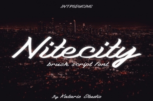 Nitecity Font Download