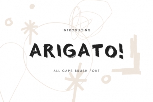 Arigato! Font Download
