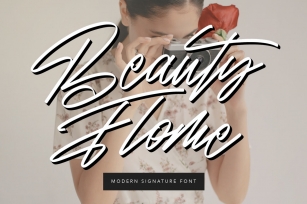 Beauty Flome Signature Modern Font Font Download