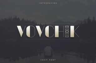 Vovchik Serif Font -30% Font Download