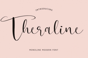 Theraline Font Download
