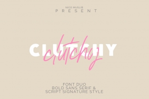Clutchy || Regular and Script Font Download