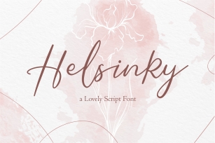 Helsinky - Lovely Script Font Download