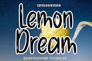 Lemon Dream Font Download
