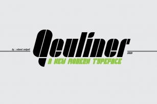 Qeuliner Font Download