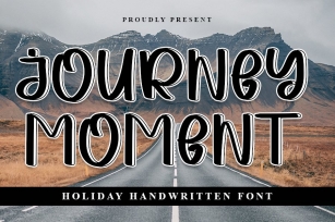 Journey Moment - Holiday Handwritten Font Font Download