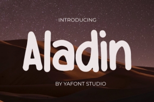 Aladin Font Download