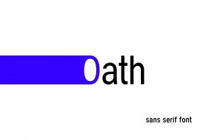 Oath - sans serif typeface Font Download