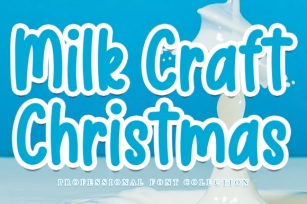 Milk Craft Christmas Font Download