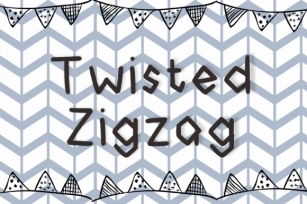 Twisted Zigzag Font Download