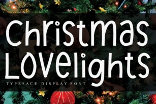 Christmas Lovelights Font Download